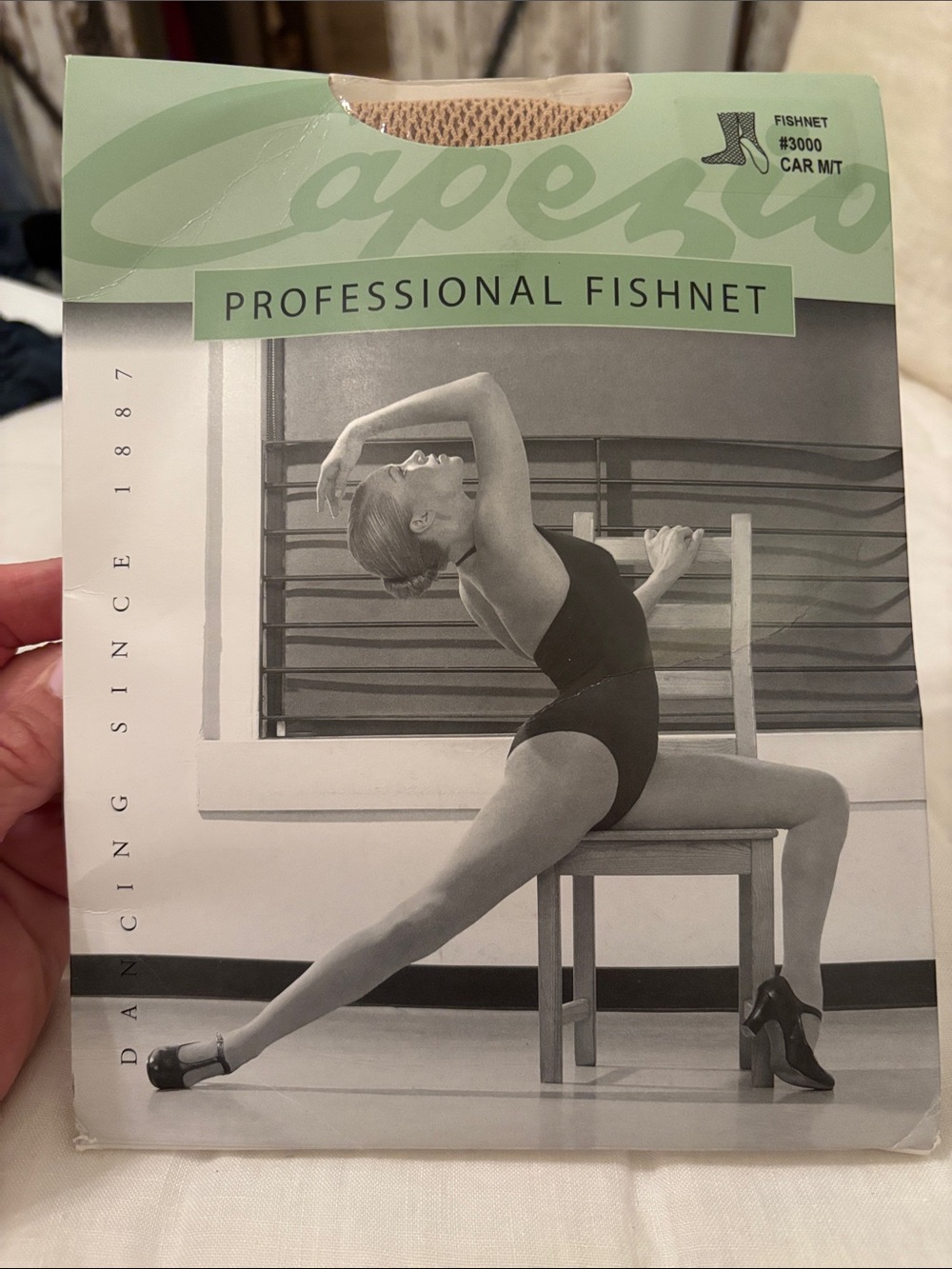 Capezio Professional Fishnet Tights - Caramel